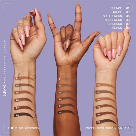 nyx eyebrows pencil|Eyebrow Makeup for All Brows .